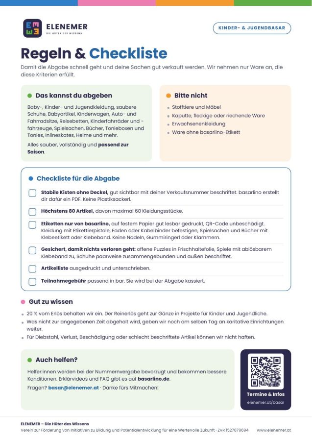 Regeln-Checkliste